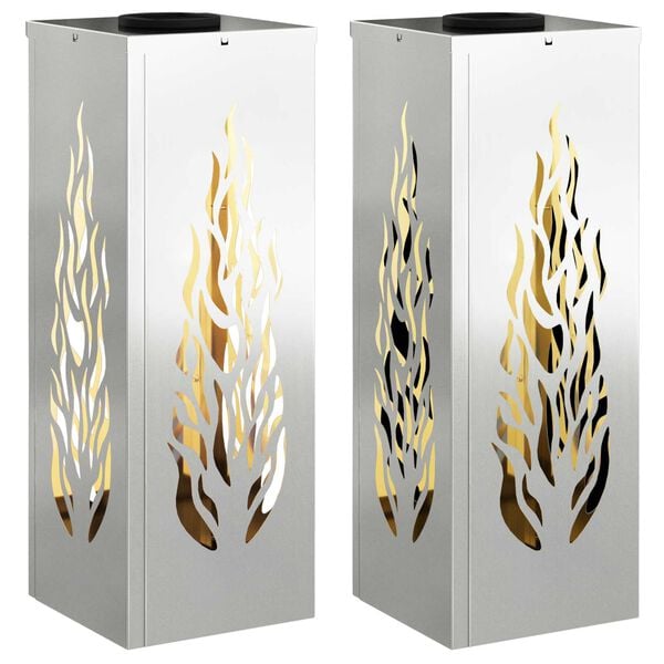 vidaXL &Eta;&lambda;&iota;&alpha;&kappa;ό LED &Phi;&omega;&sigmaf; &Delta;&rho;ό&mu;&omicron;&upsilon; 2 pcs &Gamma;&alpha;&lambda;&beta;&alpha;&nu;&iota;&sigma;&mu;έ&nu;&omicron; &Gamma;&alpha;&lambda;&beta;&alpha;&nu;&iota;&sigma;&mu;έ&nu;&omicron;