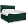 vidaXL &Kappa;&rho;&epsilon;&beta;ά&tau;&iota; Boxspring &mu;&epsilon; &Sigma;&tau;&rho;ώ&mu;&alpha; &Sigma;&kappa;&omicron;ύ&rho;&omicron; &Pi;&rho;ά&sigma;&iota;&nu;&omicron; 180x200&epsilon;&kappa;. &Beta;&epsilon;&lambda;&omicron;ύ&delta;&iota;&nu;&omicron;