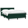 vidaXL &Kappa;&rho;&epsilon;&beta;ά&tau;&iota; Boxspring &mu;&epsilon; &Sigma;&tau;&rho;ώ&mu;&alpha; &Sigma;&kappa;&omicron;ύ&rho;&omicron; &Pi;&rho;ά&sigma;&iota;&nu;&omicron; 140x210&epsilon;&kappa;. &Beta;&epsilon;&lambda;&omicron;ύ&delta;&iota;&nu;&omicron;