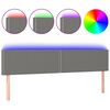 vidaXL &Kappa;&epsilon;&phi;&alpha;&lambda;ά&rho;&iota; &Kappa;&rho;&epsilon;&beta;&alpha;&tau;&iota;&omicron;ύ LED &Sigma;&kappa;&omicron;ύ&rho;&omicron; &Gamma;&kappa;&rho;&iota; 160x5x78/88 &epsilon;&kappa;. &Upsilon;&phi;&alpha;&sigma;&mu;ά&tau;&iota;&nu;&omicron;