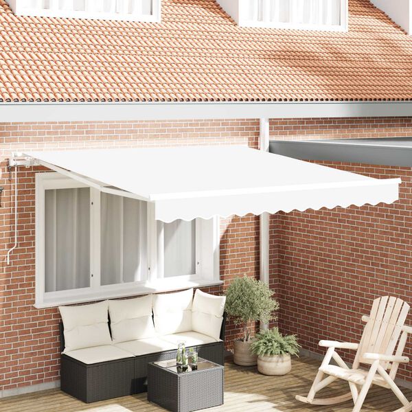 vidaXL Σκηνίτσα Αναδιπλούμενη 300 x 250 εκ Λευκό