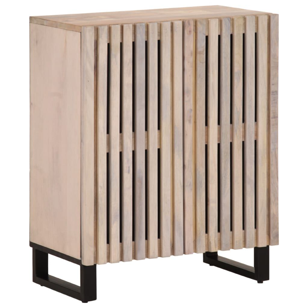 vidaXL Ντουλάπι 60 x 34 x 75 εκ. από Μασίφ Ξύλο Μάνγκο