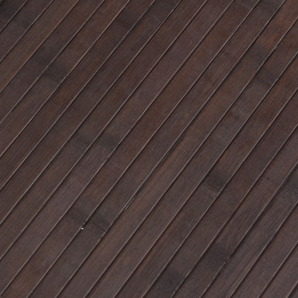 vidaXL Διαχωριστικό Δωματίου Σκούρο Καφέ 165 x 600 εκ. από Μπαμπού