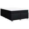 vidaXL &Kappa;&rho;&epsilon;&beta;ά&tau;&iota; Boxspring &mu;&epsilon; &Sigma;&tau;&rho;ώ&mu;&alpha; &Mu;&alpha;ύ&rho;&omicron; 140x200 &epsilon;&kappa;. &Upsilon;&phi;&alpha;&sigma;&mu;ά&tau;&iota;&nu;&omicron;