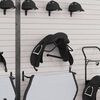 vidaXL Καβαλέτο Σέλας Τοίχου Μαύρο Σιδερένιο