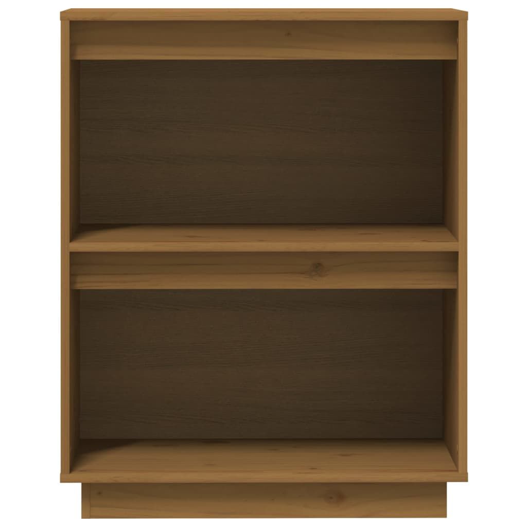 vidaXL Ντουλάπι Κονσόλα Μελί 60 x 34 x 75 εκ. από Μασίφ Ξύλο Πεύκου