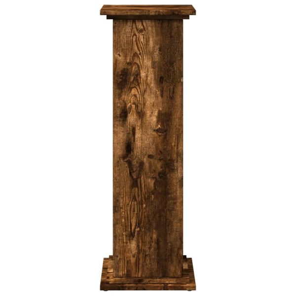 vidaXL Βάση Οθόνης με Αποθ. Καπνιστή Δρυς 31x30x90 εκ. Επεξ. Ξύλο