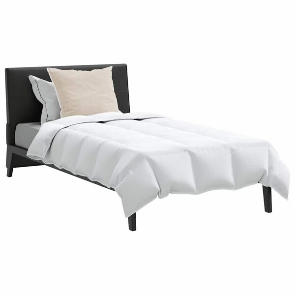 vidaXL Σετ Παπλωμάτων με μαξιλάρι 2 pcs Λευκό 155 x 220 cm Πούπουλο