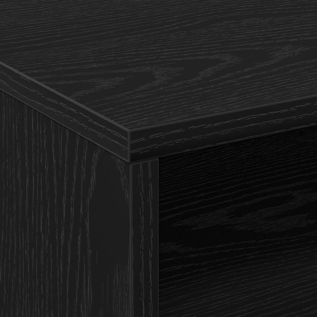 vidaXL Ρολλινγκ Καρνέ Μπλέ με Μαύρη Δρυς 60x48x81 εκ. Επεξεργασμένο Ξύλο