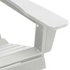 vidaXL Έπιπλα Χαλάρωσης Κήπου 3 pcs Λευκό 38 x 38 x 46cm Πολυαιθυλένιο