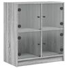 vidaXL &Beta;&omicron;&eta;&theta;&eta;&tau;&iota;&kappa;ό &Nu;&tau;&omicron;&upsilon;&lambda;ά&pi;&iota; Sonoma &Gamma;&kappa;&rho;&iota; 68x37x75,5&epsilon;&kappa;. &mu;&epsilon; &Gamma;&upsilon;ά&lambda;&iota;&nu;&epsilon;&sigmaf; &Pi;ό&rho;&tau;&epsilon;&sigmaf;