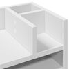 vidaXL Έπιπλο Οργάνωσης Γραφείου Λευκό 44,5x24x25 εκ. Επεξ. Ξύλο