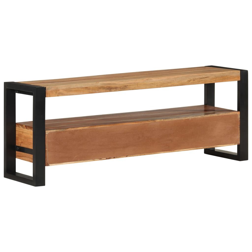 vidaXL Έπιπλο Τηλεόρασης 120 x 30 x 45 εκ. από Μασίφ Ξύλο Ακακίας
