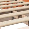 vidaXL Σκελετός Κρεβατιού Κερωτό καφέ 90 x 190 cm Στερεά ξυλεία πεύκου