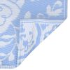 vidaXL Χαλί Εξωτερικού Χώρου Γαλάζιο ARAKIL 120x180 εκ. Πολυπροπυλένιο