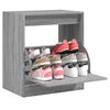 vidaXL Παπουτσοθήκη Γκρι Sonoma 60x42x69 εκ. από Επεξεργ. Ξύλο