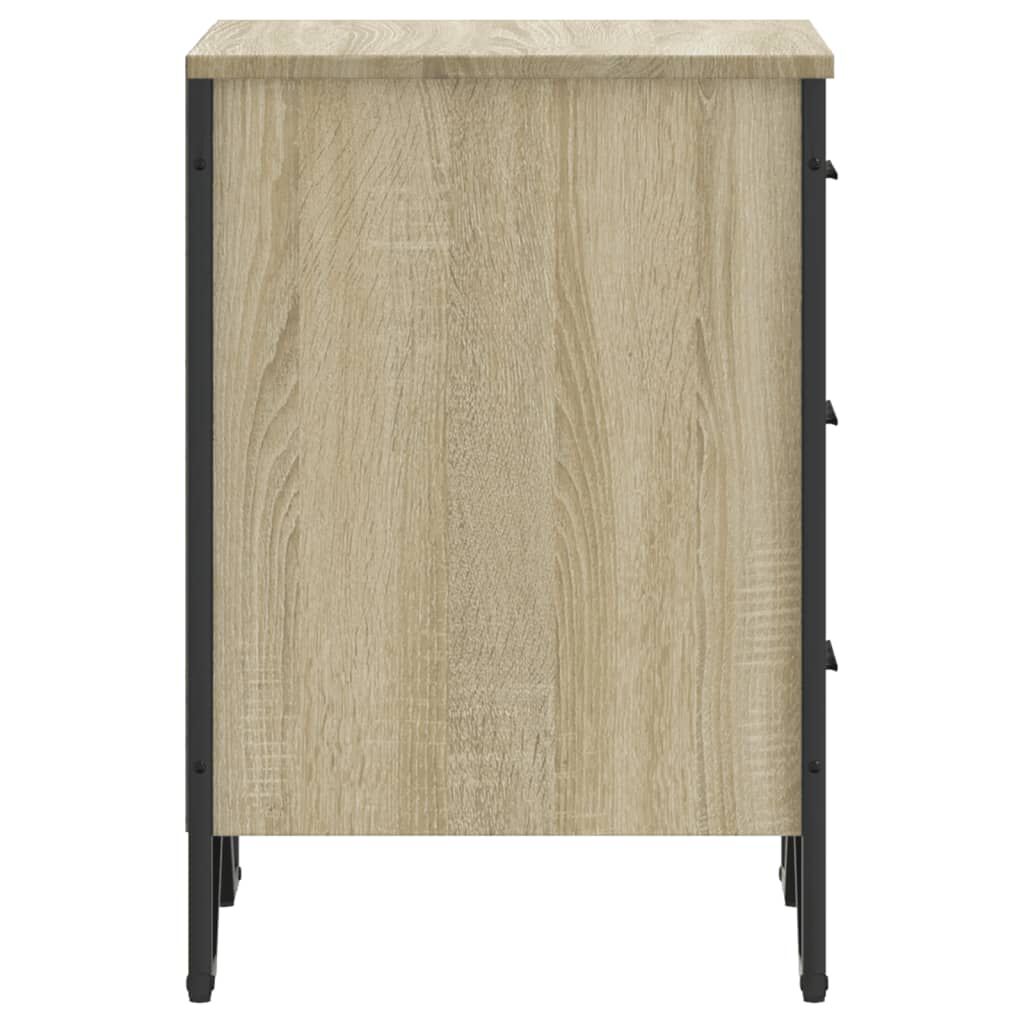 vidaXL Κομοδίνο Sonoma Δρυς 40x41x60 εκ. από Επεξεργασμένο Ξύλο