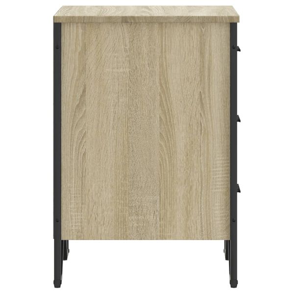 vidaXL Κομοδίνο Sonoma Δρυς 40x41x60 εκ. από Επεξεργασμένο Ξύλο