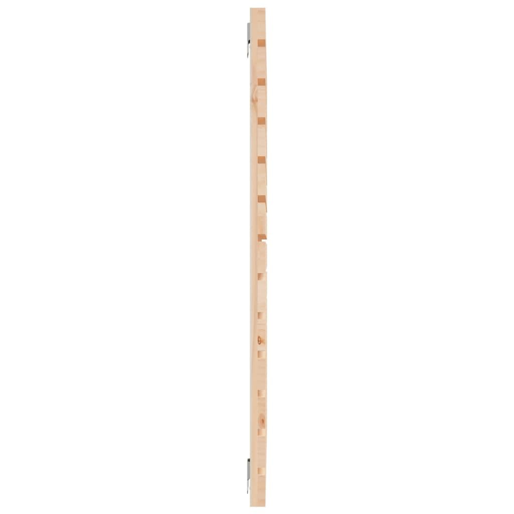 vidaXL Κεφαλάρι Επιτοίχιο 96 x 3 x 91,5 εκ. από Μασίφ Ξύλο Πεύκου