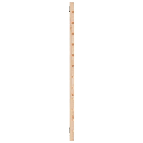 vidaXL Κεφαλάρι Επιτοίχιο 96 x 3 x 91,5 εκ. από Μασίφ Ξύλο Πεύκου