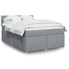 vidaXL &Kappa;&rho;&epsilon;&beta;ά&tau;&iota; Boxspring &mu;&epsilon; &Sigma;&tau;&rho;ώ&mu;&alpha; &Alpha;&nu;&omicron;&iota;&chi;&tau;ό &Gamma;&kappa;&rho;&iota; 140x190 &epsilon;&kappa;. &Upsilon;&phi;&alpha;&sigma;&mu;ά&tau;&iota;&nu;&omicron;