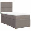 vidaXL &Kappa;&rho;&epsilon;&beta;ά&tau;&iota; Boxspring &mu;&epsilon; &Sigma;&tau;&rho;ώ&mu;&alpha; Taupe 100 x 200 &epsilon;&kappa;. &Upsilon;&phi;&alpha;&sigma;&mu;ά&tau;&iota;&nu;&omicron;