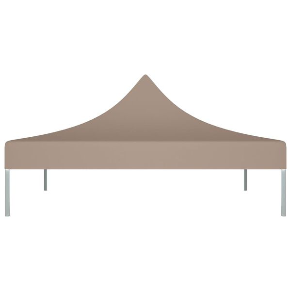 vidaXL Κάλυμμα Τέντας Εκδηλώσεων Taupe 3 x 3 μ. 270 γρ/μ²