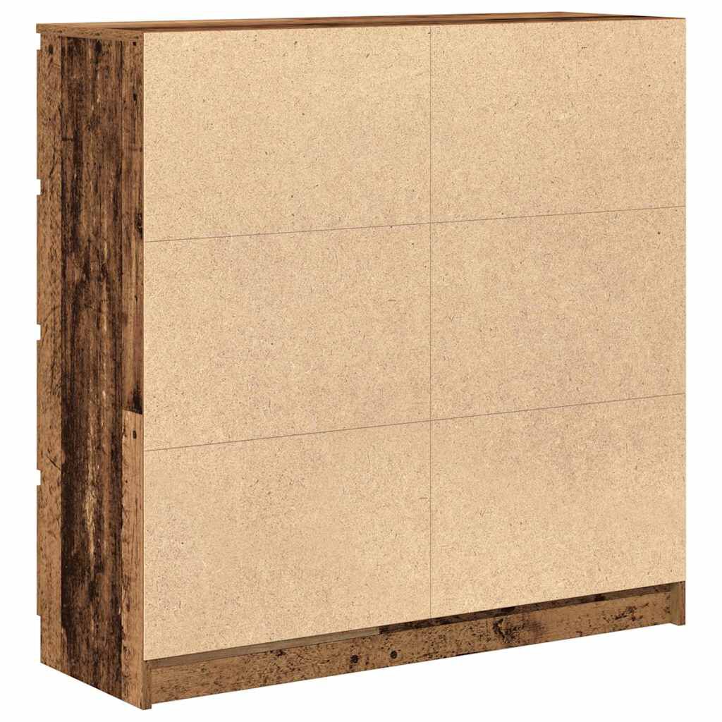 vidaXL Ντουλάπι Παλιό Ξύλο 100x35x99 εκ. από Επεξεργασμένο Ξύλο