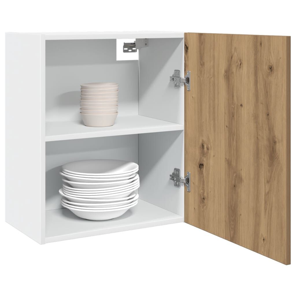 vidaXL κρεμαστό ντουλάπι Lyon Artisan Oak 50x31x60 cm