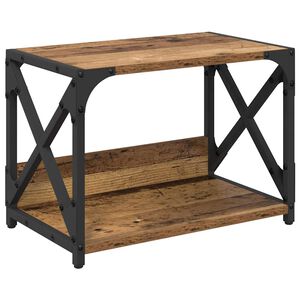 vidaXL Σταντ Εκτυπωτή Παλιό Ξύλο 44 x 26 x 31.5 εκ. Επεξεργασμένο ξύλο