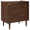 vidaXL &Nu;&tau;&omicron;&upsilon;&lambda;ά&pi;&iota; &nu;&iota;&pi;&tau;ή&rho;&alpha; BILBAO &Sigma;&kappa;&omicron;ύ&rho;&omicron; &kappa;&alpha;&rho;&alpha;&mu;&epsilon;&lambda;ί 75 x 50 x 80 &epsilon;&kappa;.