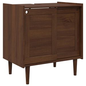 vidaXL &Nu;&tau;&omicron;&upsilon;&lambda;ά&pi;&iota; &nu;&iota;&pi;&tau;ή&rho;&alpha; BILBAO &Sigma;&kappa;&omicron;ύ&rho;&omicron; &kappa;&alpha;&rho;&alpha;&mu;&epsilon;&lambda;ί 75 x 50 x 80 &epsilon;&kappa;.
