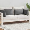 vidaXL Μαξιλάρια Εξωτερικού Χώρου 4 τεμ. Γκρι 60 x 40 εκ.