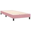 vidaXL &Kappa;&rho;&epsilon;&beta;ά&tau;&iota; Boxspring &mu;&epsilon; &Sigma;&tau;&rho;ώ&mu;&alpha; &Rho;&omicron;&zeta; 80x220 &epsilon;&kappa;. &Beta;&epsilon;&lambda;&omicron;ύ&delta;&iota;&nu;&omicron;