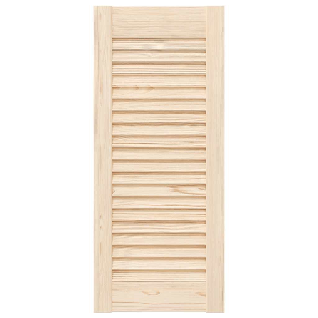 vidaXL Πορτάκια με Περσίδες 4 Τεμ. 69x29,5 εκ. από Μασίφ Ξύλο Πεύκου