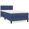 vidaXL &Kappa;&rho;&epsilon;&beta;ά&tau;&iota; Boxspring &mu;&epsilon; &Sigma;&tau;&rho;ώ&mu;&alpha; &Mu;&pi;&lambda;&epsilon; 100 x 200 &epsilon;&kappa;. &Upsilon;&phi;&alpha;&sigma;&mu;ά&tau;&iota;&nu;&omicron;