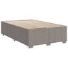 vidaXL &Kappa;&rho;&epsilon;&beta;ά&tau;&iota; Boxspring &mu;&epsilon; &Sigma;&tau;&rho;ώ&mu;&alpha; Taupe 120x190 &epsilon;&kappa;. &Upsilon;&phi;&alpha;&sigma;&mu;ά&tau;&iota;&nu;&omicron;