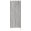vidaXL Βιβλιοθήκη Γκρι Sonoma 69,5 x 32,5 x 90 εκ. από Επεξεργ. Ξύλο