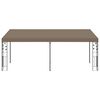 vidaXL Κιόσκι Επιτοίχιο Taupe 6 x 3 x 2,5 μ.