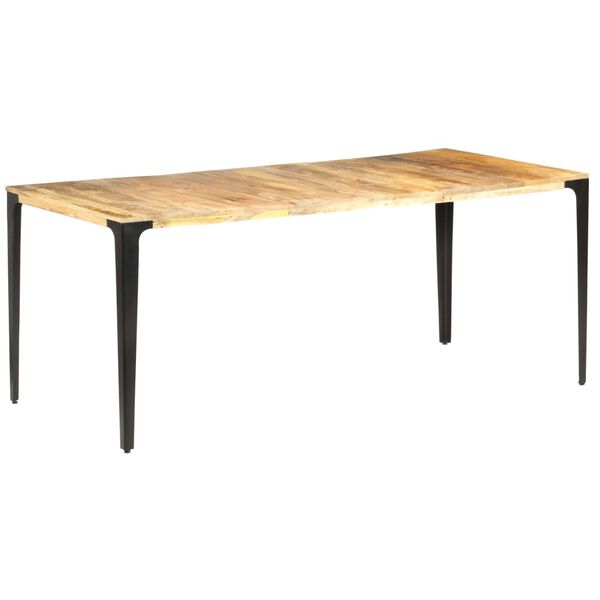 vidaXL Τραπεζαρία 180 x 90 x 76 εκ. από Μασίφ Ξύλο Μάνγκο