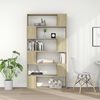 vidaXL Βιβλιοθήκη/Διαχωριστικό Χώρου Sonoma Δρυς 100 x 24 x 188 εκ.