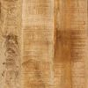 vidaXL Γραφείο 165x110x77 cm Μασίφ Ξύλο Μάνγκο και Σίδερο
