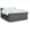 vidaXL &Kappa;&rho;&epsilon;&beta;ά&tau;&iota; Boxspring &mu;&epsilon; &Sigma;&tau;&rho;ώ&mu;&alpha; &Sigma;&kappa;&omicron;ύ&rho;&omicron; &Gamma;&kappa;&rho;&iota; 180x200 &epsilon;&kappa; &Upsilon;&phi;&alpha;&sigma;&mu;ά&tau;&iota;&nu;
