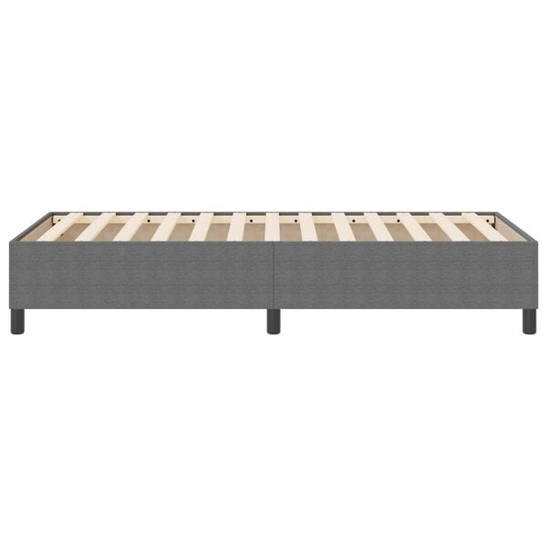 vidaXL Κρεβάτι με ελατήρια Ανοιχτό γκρι 90 x 190 cm Βελούδο