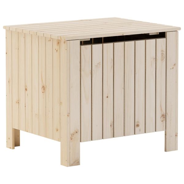 vidaXL Κουτί Αποθήκευσης με Καπάκι RANA 60x49x54εκ. Μασίφ Ξύλο Πεύκου