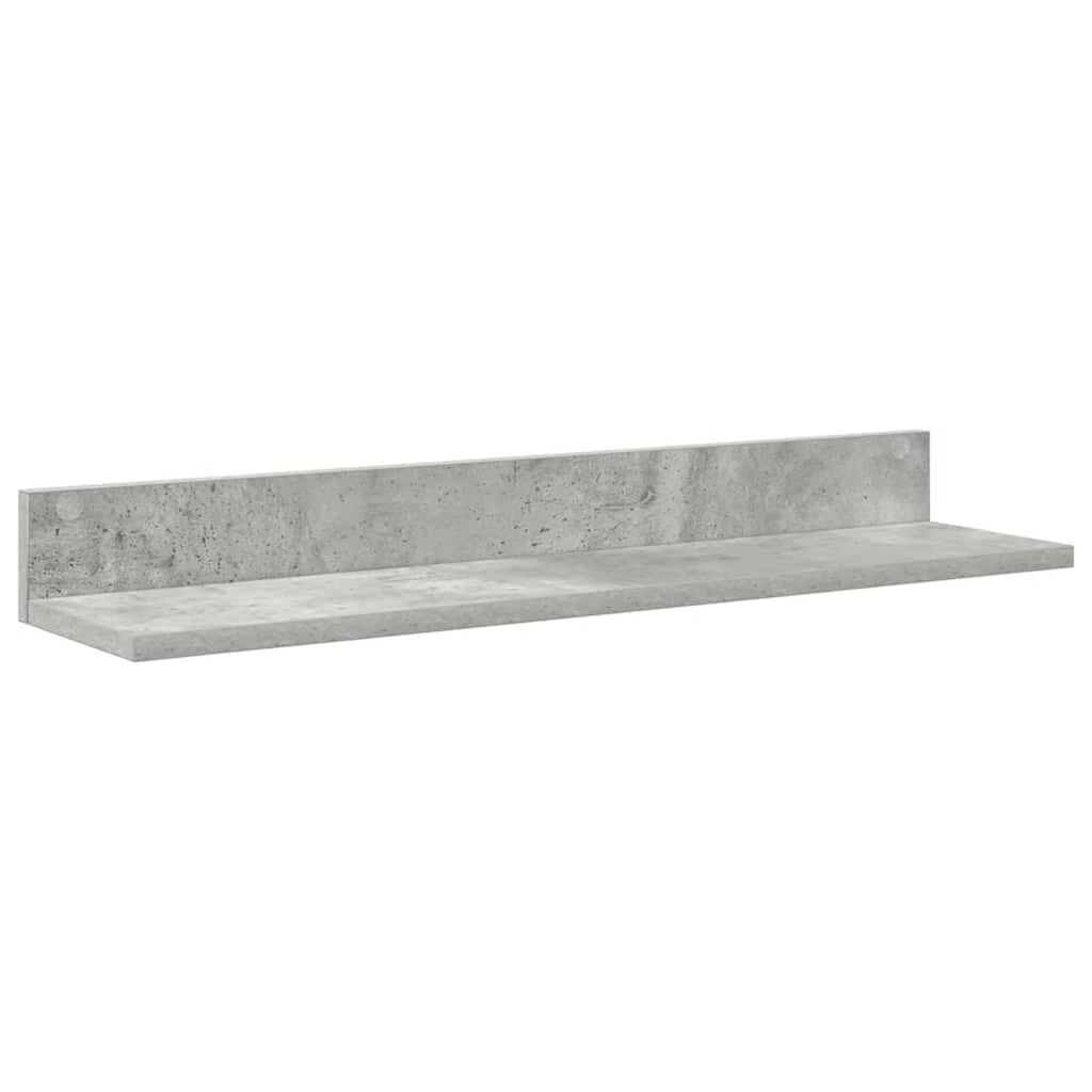 vidaXL Σετ 4 τεμαχίων για ντουλάπα τηλεόρασης 4 pcs Γκρι σκυροδέματος