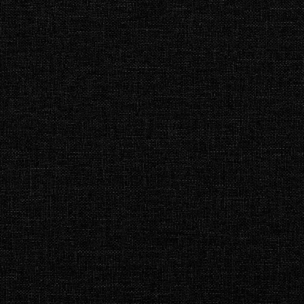 vidaXL Οθωμανικό κρεβάτι με στρώματα Μαύρο 180x200cm Ύφασμα