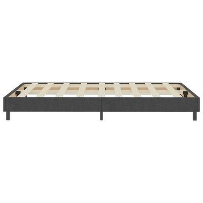 vidaXL Πλαίσιο Κρεβατιού Boxspring Γκρι 120 x 200 εκ. Υφασμάτινο