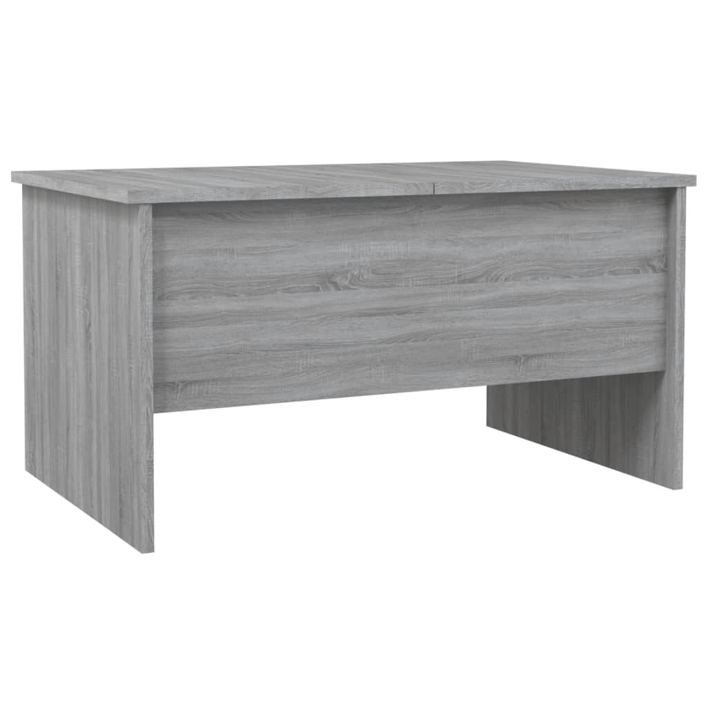 vidaXL Τραπεζάκι Σαλονιού Γκρι Sonoma80x50x42,5 εκ.Επεξεργασμένο Ξύλο