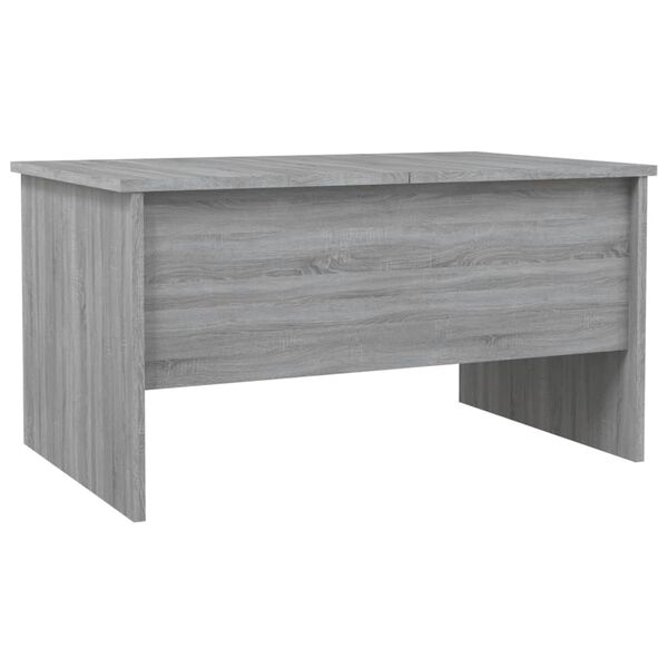 vidaXL Τραπεζάκι Σαλονιού Γκρι Sonoma80x50x42,5 εκ.Επεξεργασμένο Ξύλο